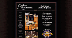 Desktop Screenshot of creeksidecabinet.com